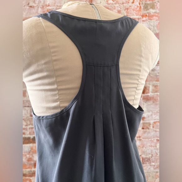 Grey Sheer Racerback Tank - Picture 9 of 9